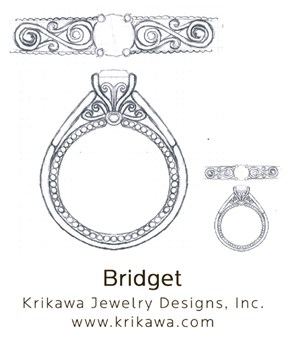 custom engagement ring design