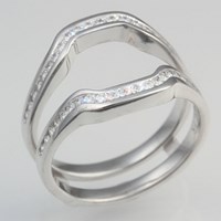 custom engagement ring wrap enhancer