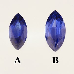 Chatham marquise sapphires