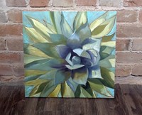 Geometric Agave Painting by Tove Reese