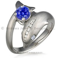 dolphin engagement ring