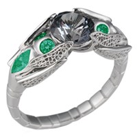 dragonfly engagement ring