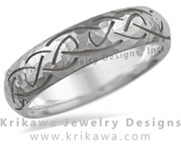 hammered infinity band