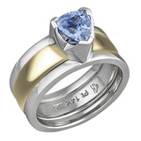 scaffolding engagement ring
