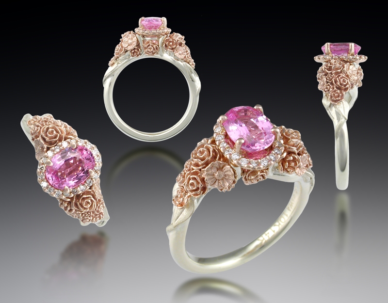 Flower Engagement Rings