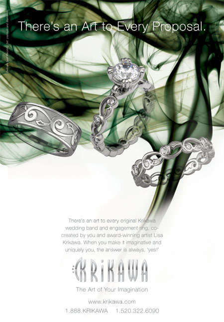 Delicate Leaf Ring Set Ad