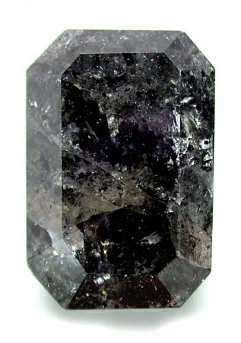 Large Emerald Cut Black Diamond 