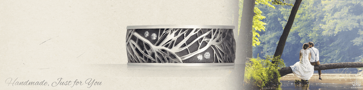 tree of life wedding band banner