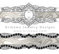 Amazing Engagement Ring and Wedding Band Design Amazing Engagement Ring and Wedding Band Design