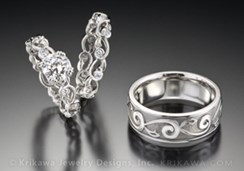 Wedding ring set