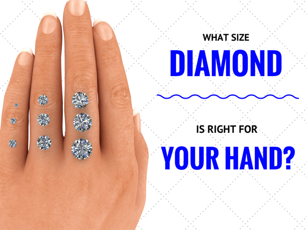 What Size Diamond is Right for your Hand? | Krikawa Jewelry Designs