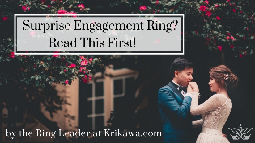 Surprise Engagement Ring
