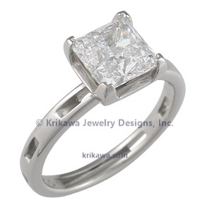 Princess Cut Diamond Engagement Ring