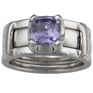 Modern Engagement Ring 