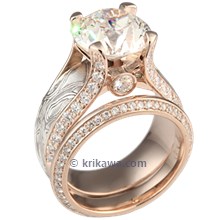 Juicy Light Engagement Ring with 3.5 ct Diamond