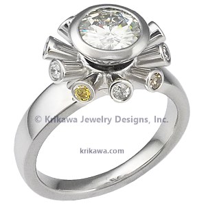 Futuristic Engagement Ring