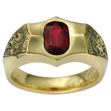 Crest Ring - top view