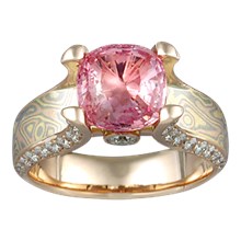 Juicy Light Engagement Ring - top view
