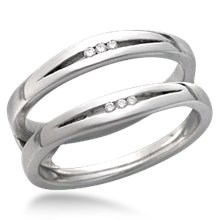 Channel Set Diamond Enhancer 0.03ctw
