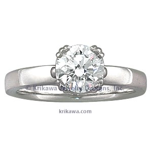 Artistic Unique Engagement Ring 