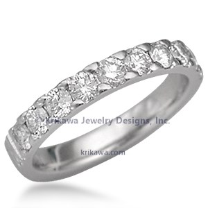 Designer Diamond Pave Wedding Ring