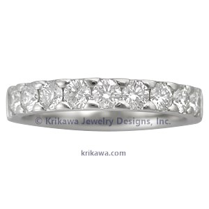 Designer Diamond Pave Wedding Ring