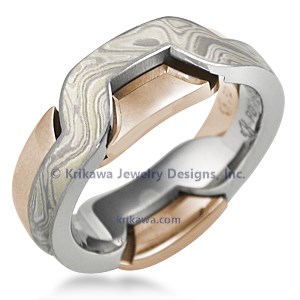 Interlocking Wedding Band