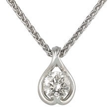 Carved Curls Pendant