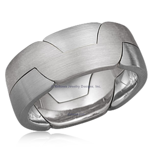 Interlocking Wedding Band 