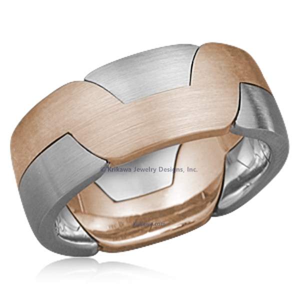 Interlocking Wedding Band 