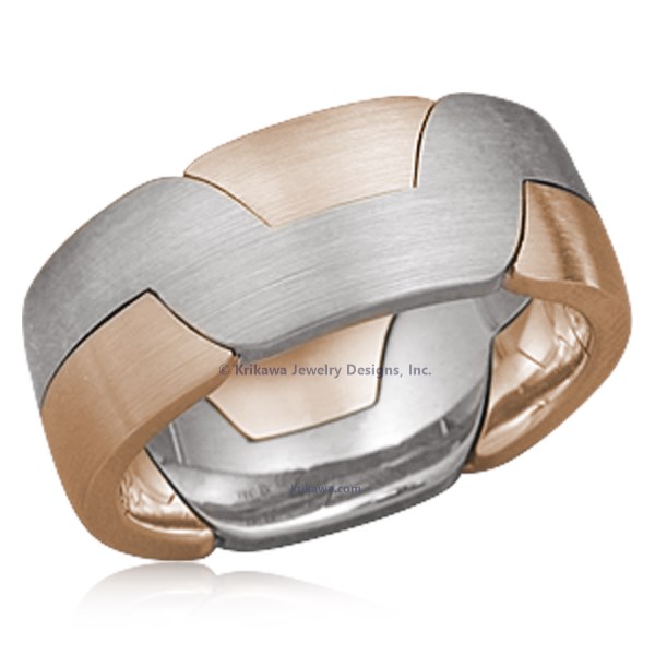 Interlocking Wedding Band 