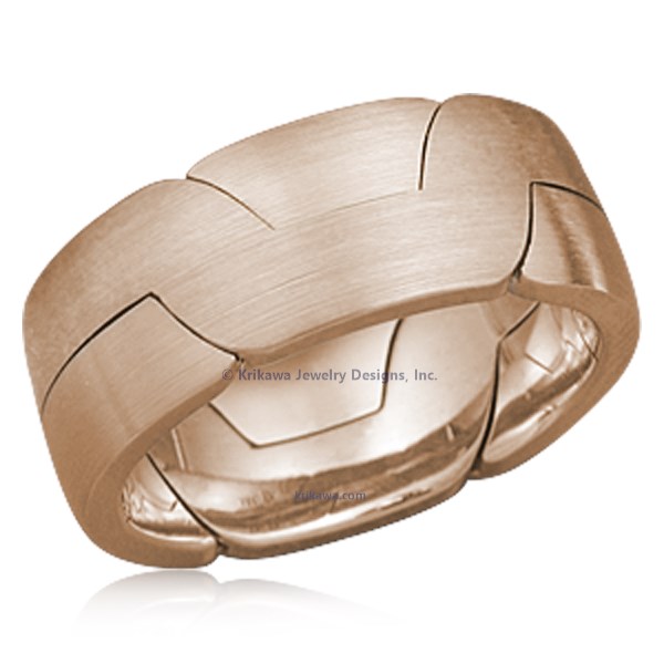 Interlocking Wedding Band 