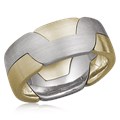 Interlocking Wedding Band 