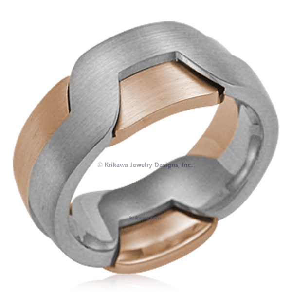 Interlocking Wedding Band 