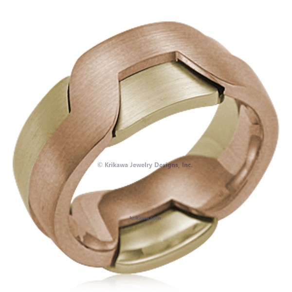 Interlocking Wedding Band 