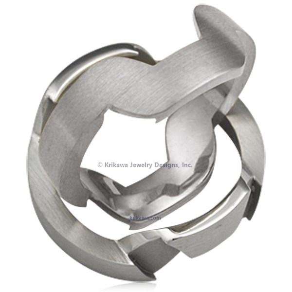 Interlocking Wedding Band 