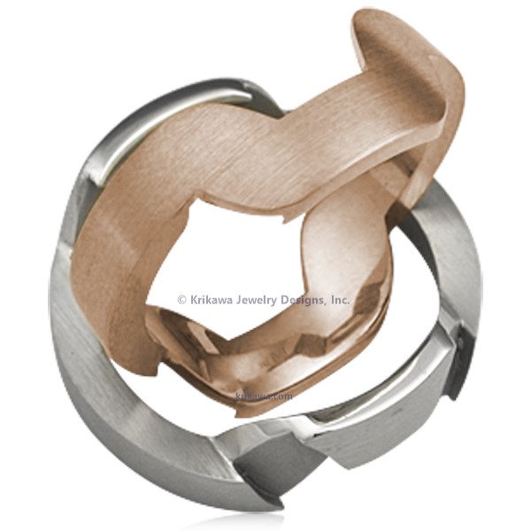 Interlocking Wedding Band 