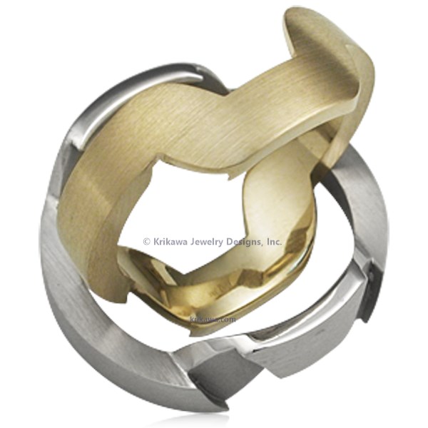 Interlocking Wedding Band 
