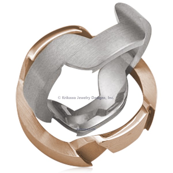 Interlocking Wedding Band 