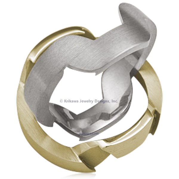 Interlocking Wedding Band 