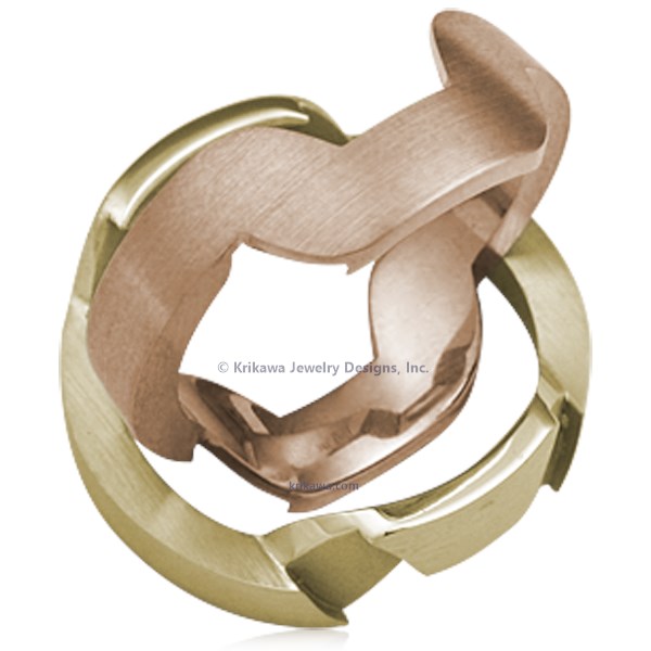 Interlocking Wedding Band 