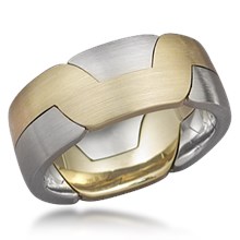 Modern Puzzle Ring