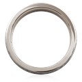 Winter Mokume Gane Wedding Band