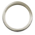 Winter Mokume Gane Wedding Band