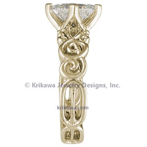 Harmony Treble Clef Engagement Ring