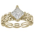 Harmony Treble Clef Engagement Ring