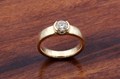Modern Vintage Engagement Ring