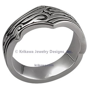 Contemporary Designer Wedding Ring  