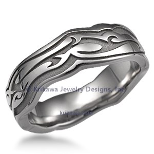 Contemporary Designer Wedding Ring