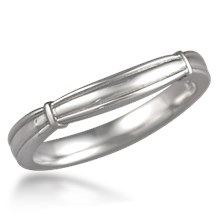Ribbon Wedding Band